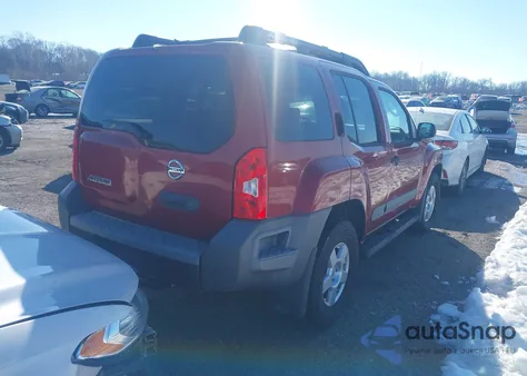 2008 Nissan Xterra S z USA, uszkodzony, nr VIN 5N1AN08W98C528169